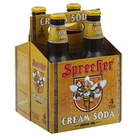 SPRECHER, SODA CREAM 4PK, 64 FO, (Pack of 6)