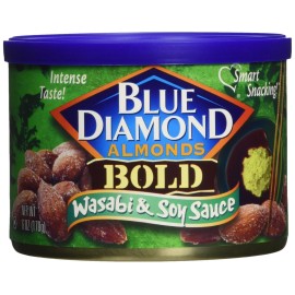 Blue Diamond Bold Wasabi & Soy Almonds - case Of 12 - 6 Oz(D0102H5NAX6)