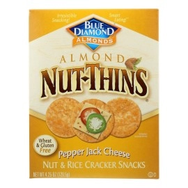 Blue Diamond - Nut Thin crackers - Pepper Jack - case Of 12 - 425 Oz(D0102H5KYRJ)
