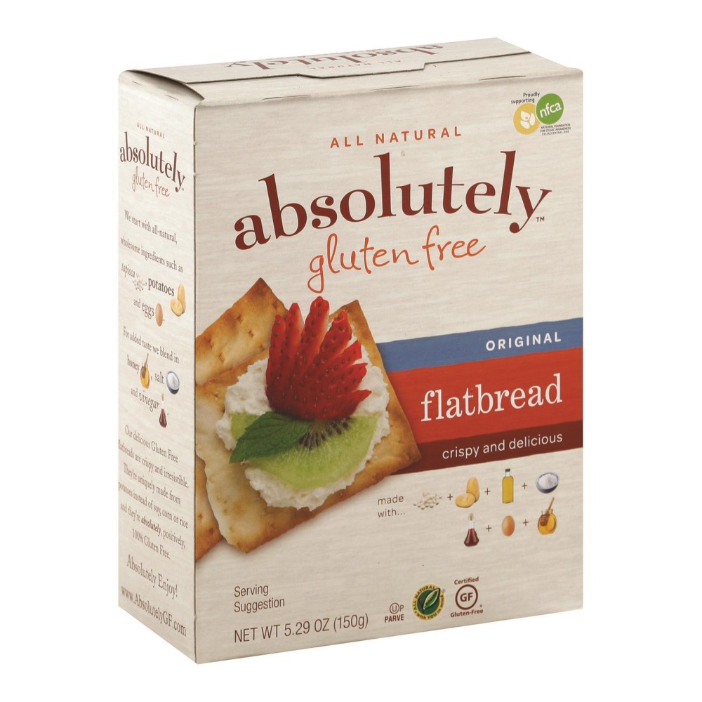 Absolutely gluten Free - Flatbread - Original - case Of 12 - 529 Oz(D0102H5K1KJ)