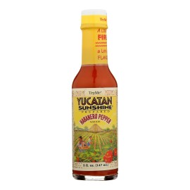 Try Me Yucatan Sunshine - Habanero Pepper Sauce - case Of 6 - 5 Fl Oz(D0102H5W6I8)