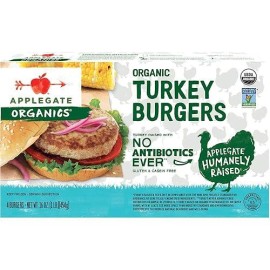 Applegate  Frozen Organic Turkey Burgers  1 Lb