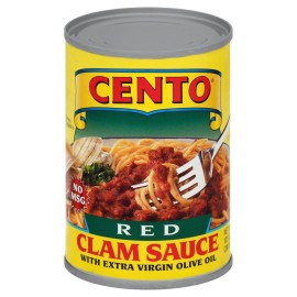 CENTO, SAUCE CLAM RED, 10.5 OZ, (Pack of 6)