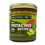 Wilderness Poets, Pistachio Butter - Organic, Raw, 100% Pistachio (8 Ounce)