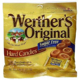 Werther'S Original Sugar Free Hard Candies 1.46 Oz (3 Pack)