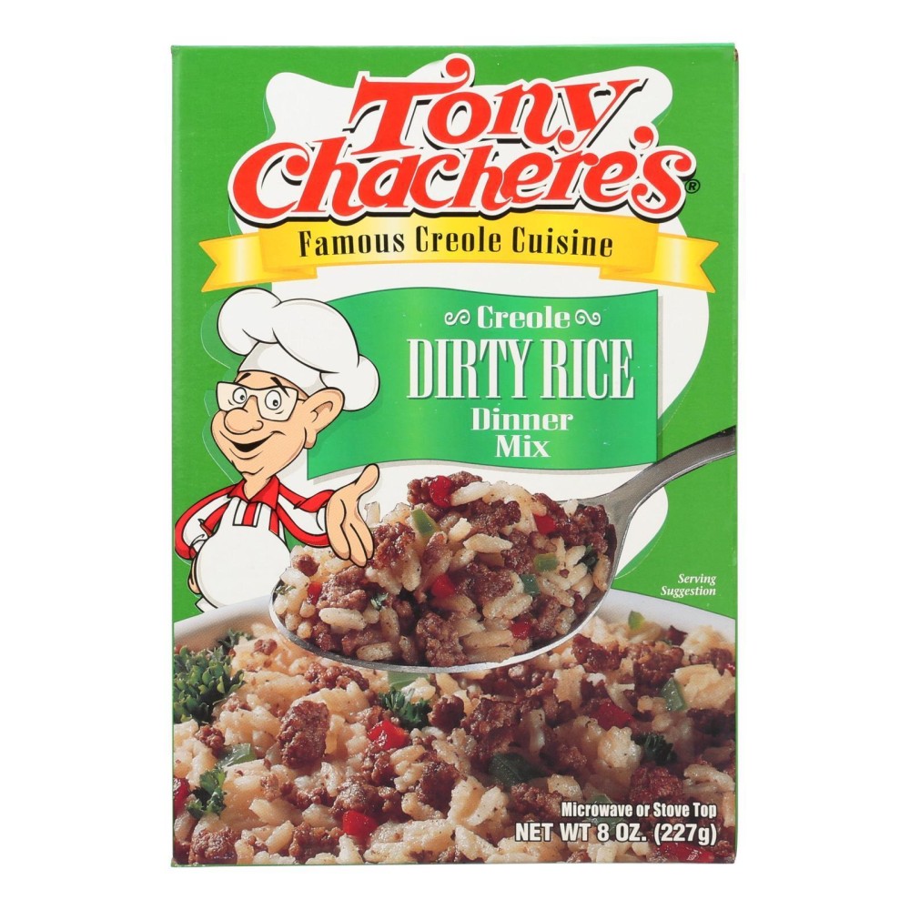 Tony chacheres creole Dirty Rice Dinner Mix - case Of 12 - 8 Oz(D0102H5W1c6)