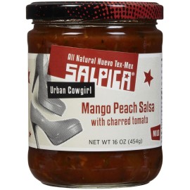 Frontera Foods Medium Mango Peach Salpica Salsa, 16 oz