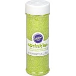 Wilton Sparkling Sugar Decorating Sprinkles, 5.25 oz., Light Green