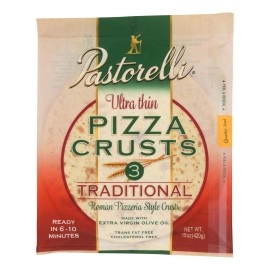 Pastorelli Pizza crust - Ultra Thin - White - case Of 10 - 15 Oz(D0102H5NLJ2)