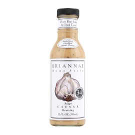 Briannas - Salad Dressing - Asiago caesar - case Of 6 - 12 Fl Oz(D0102H5WN1P)