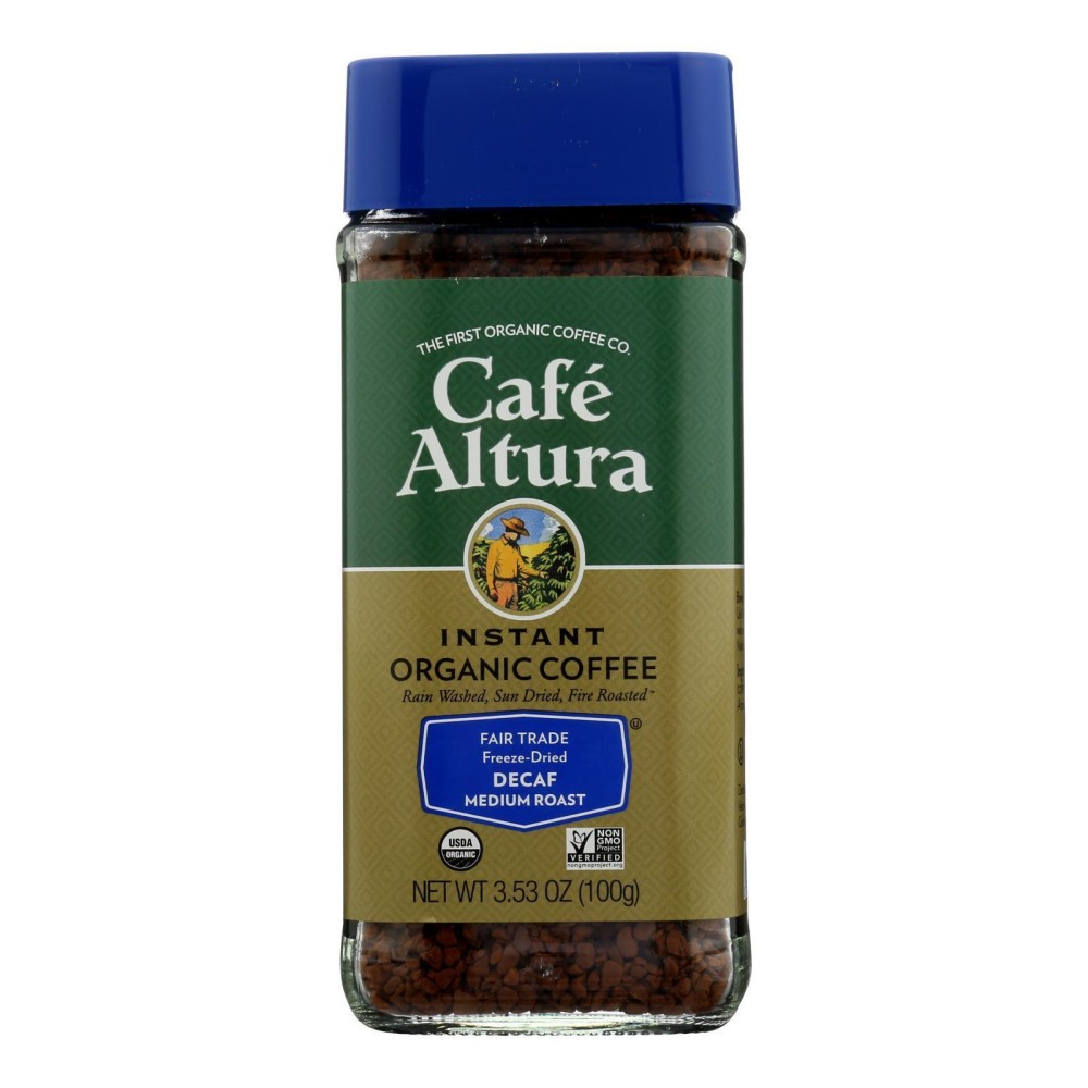 cafe Altura - coffee Instant Decaf - case Of 6 - 353 Oz(D0102H5N1X8)