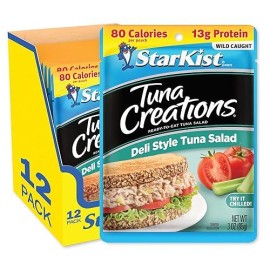 Starkist Tuna Creations Deli Style Tuna Salad  3 Oz  Pack Of 12