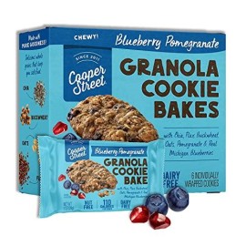 Cooper Street Cookies Chewy Granola Bakes, Blueberry Pomegranate, 12 Count