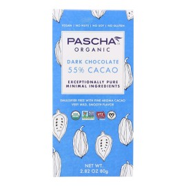 Pascha - Bar Chocolate 55% Cacao - Case of 10-2.82 Oz