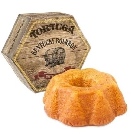 Tortuga Kentucky Bourbon Butter Cake W/Walnuts - 32Oz Cake - The Perfect Premium Gourmet Gift For Stocking Stuffers  Gift Baskets  And Christmas Gifts - Great Cakes For Delivery