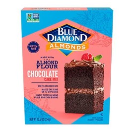 Blue Diamond Almonds Flour Gluten-Free Baking Mix, Chocolate Cake, Multicolor, 12.5 Oz