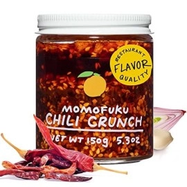 Momofuku chili crunch by David chang, (53 Ounces), chili Oil with crunchy garlic and Shallots, Spicy chili crisp