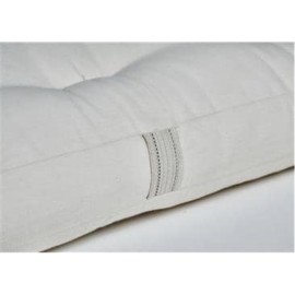 100% Organic Cotton-Boulder Footstool in Organic Twill Fabric Case