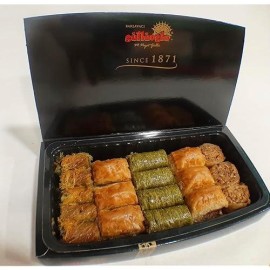 Gulluoglu Assorted Turkish Baklava  18 Pieces (1.32Lb - 600Gr)  5 Assortments  Daily Fresh Shipment From Istanbul/Turkey