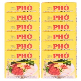 Bao Long Vietnamese Beef Pho Soup 75g (Pack of 12) - Seasoning for Cooking Asian Food